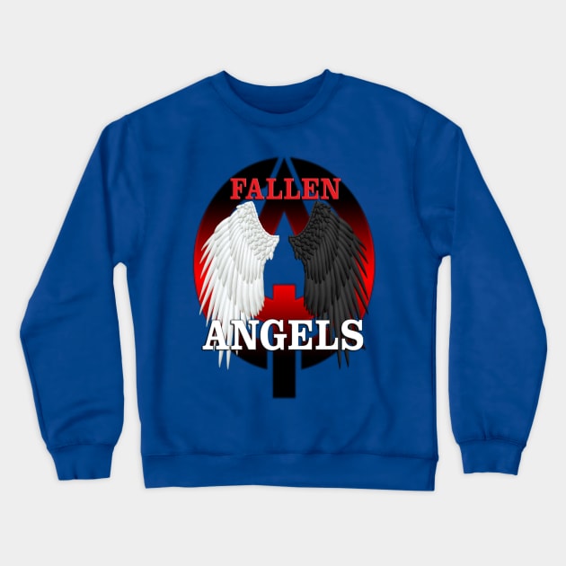 Fallen Angels Crewneck Sweatshirt by BIG DAWG APPAREL